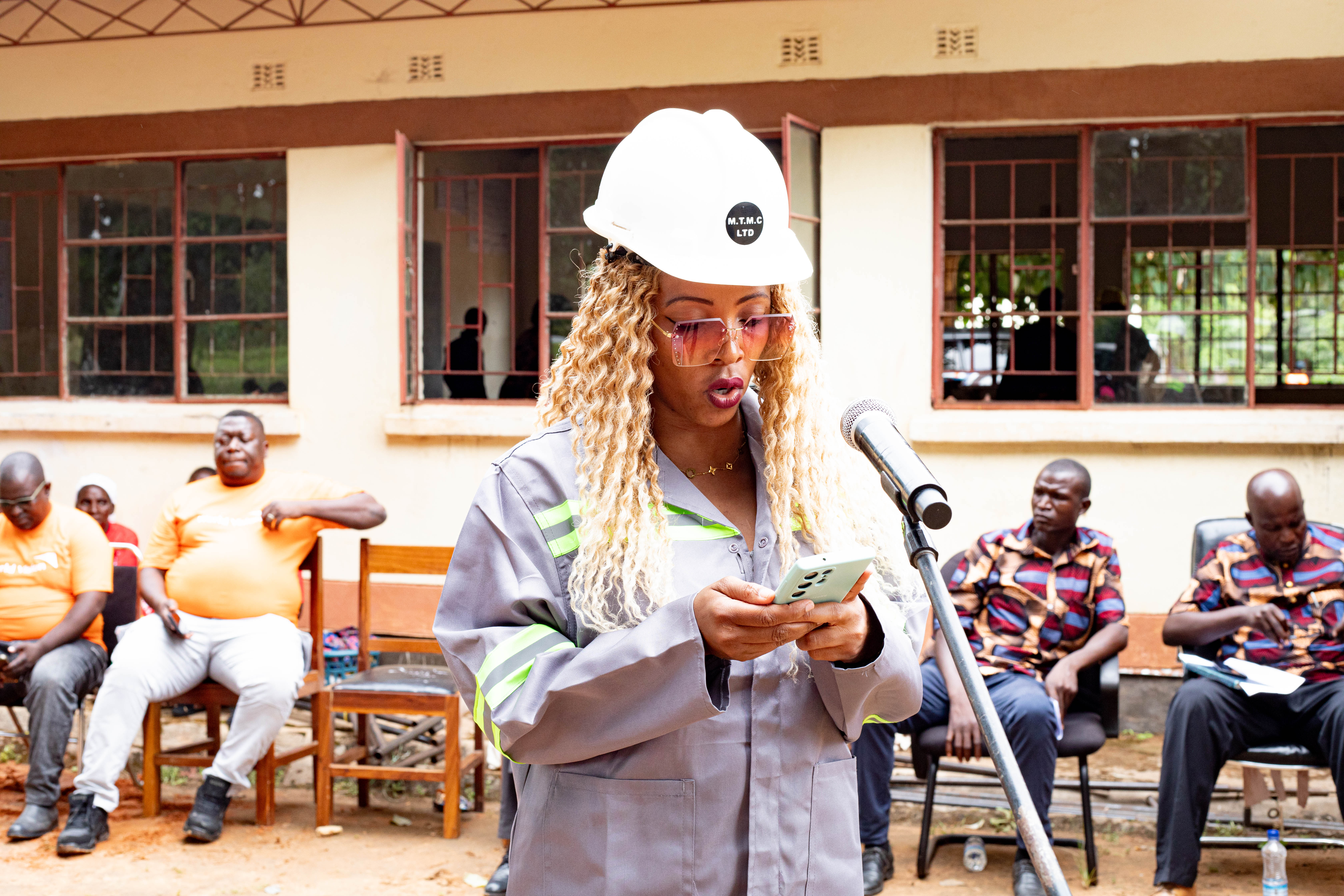 Ms. Valensia Macwani Aongola Speaking on behalf of the Women Artisanal and Small-Scale Gold Miners in Rufunsa