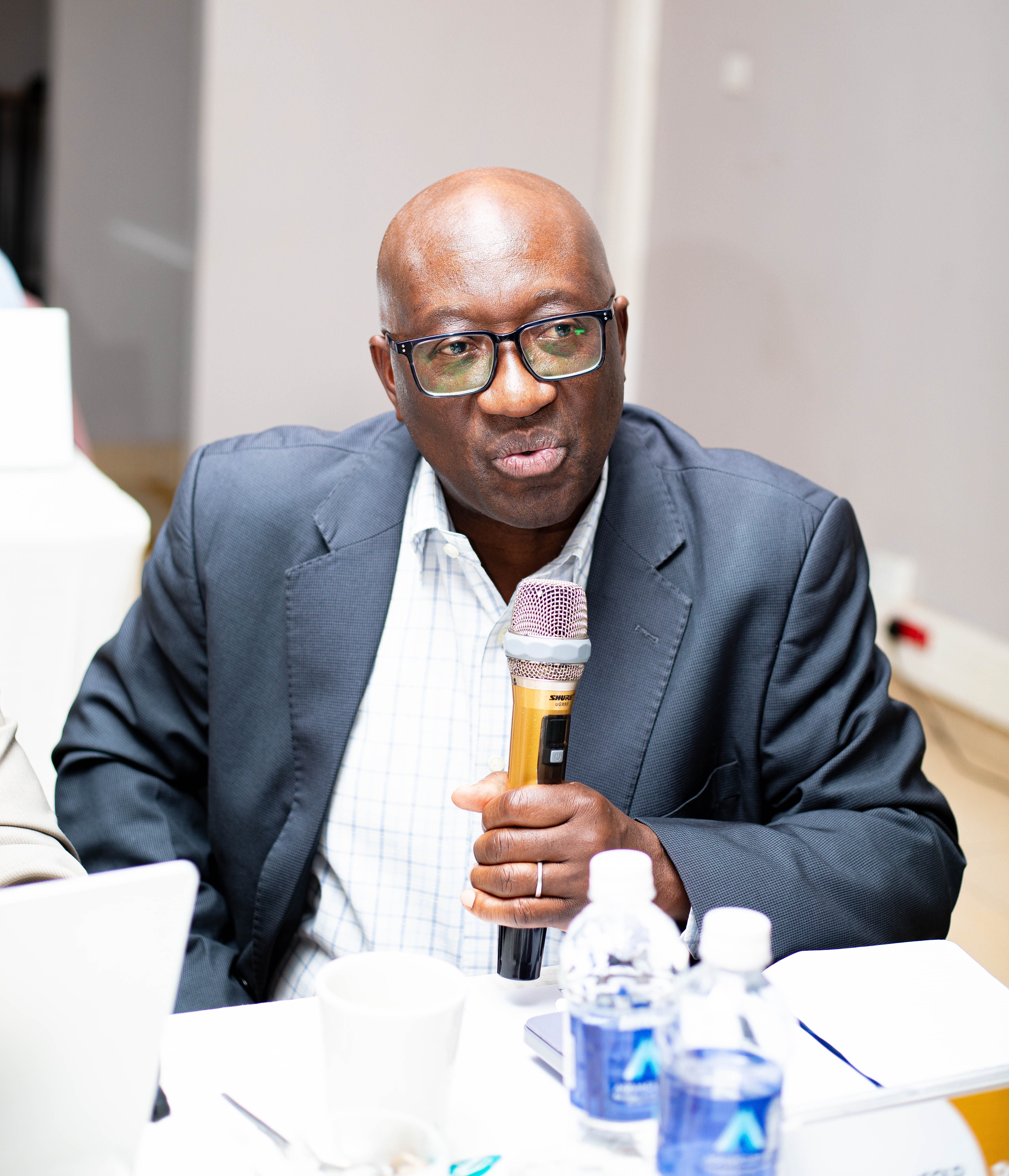 Dr. Jewette Masinja of the University of Zambia during discussinons and recommendation at the National Advisory Committee
