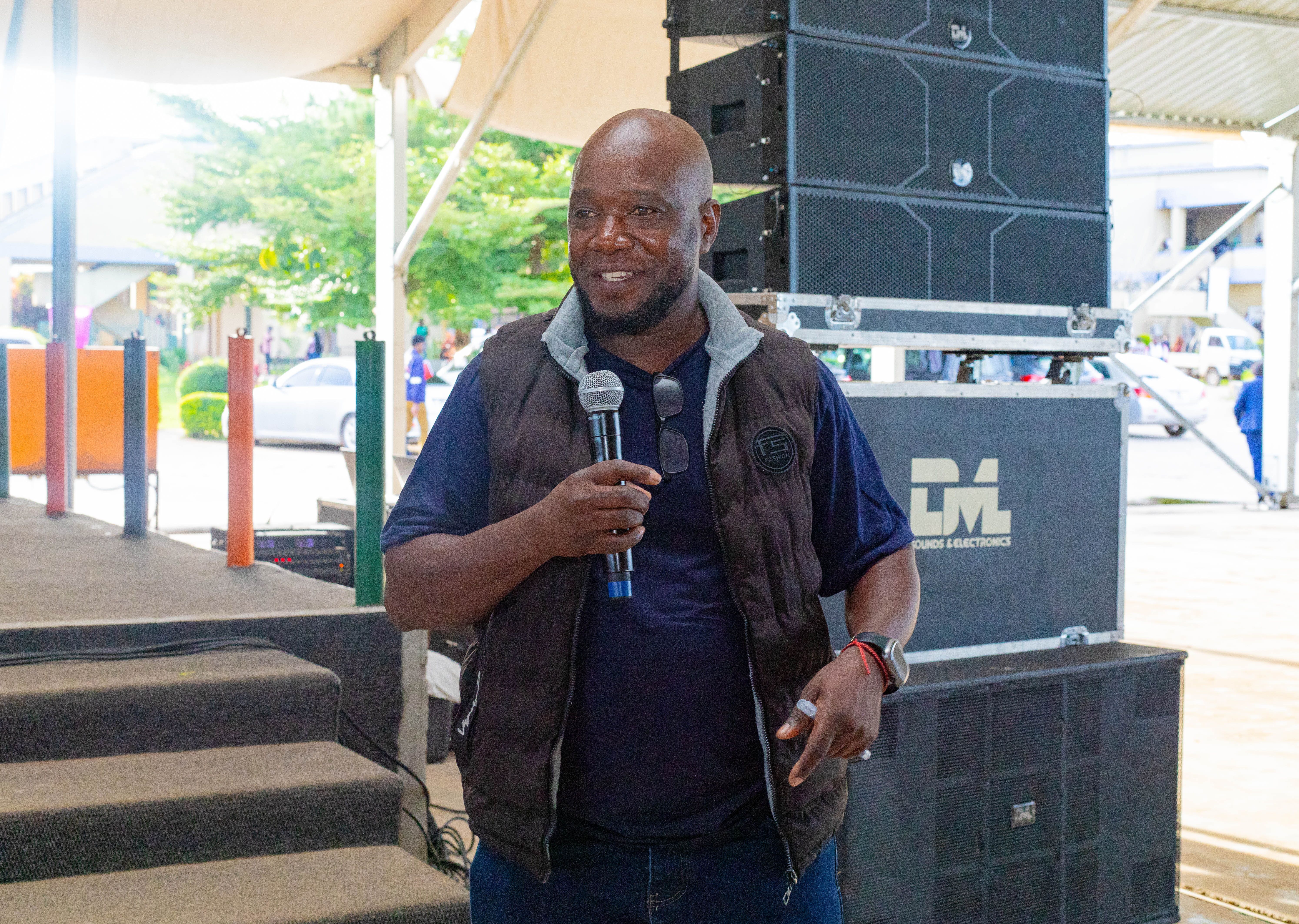 Artisanal miner Mr. Mark Likando sharing practical insights on livelihoods and opportunities within the ASGM sector