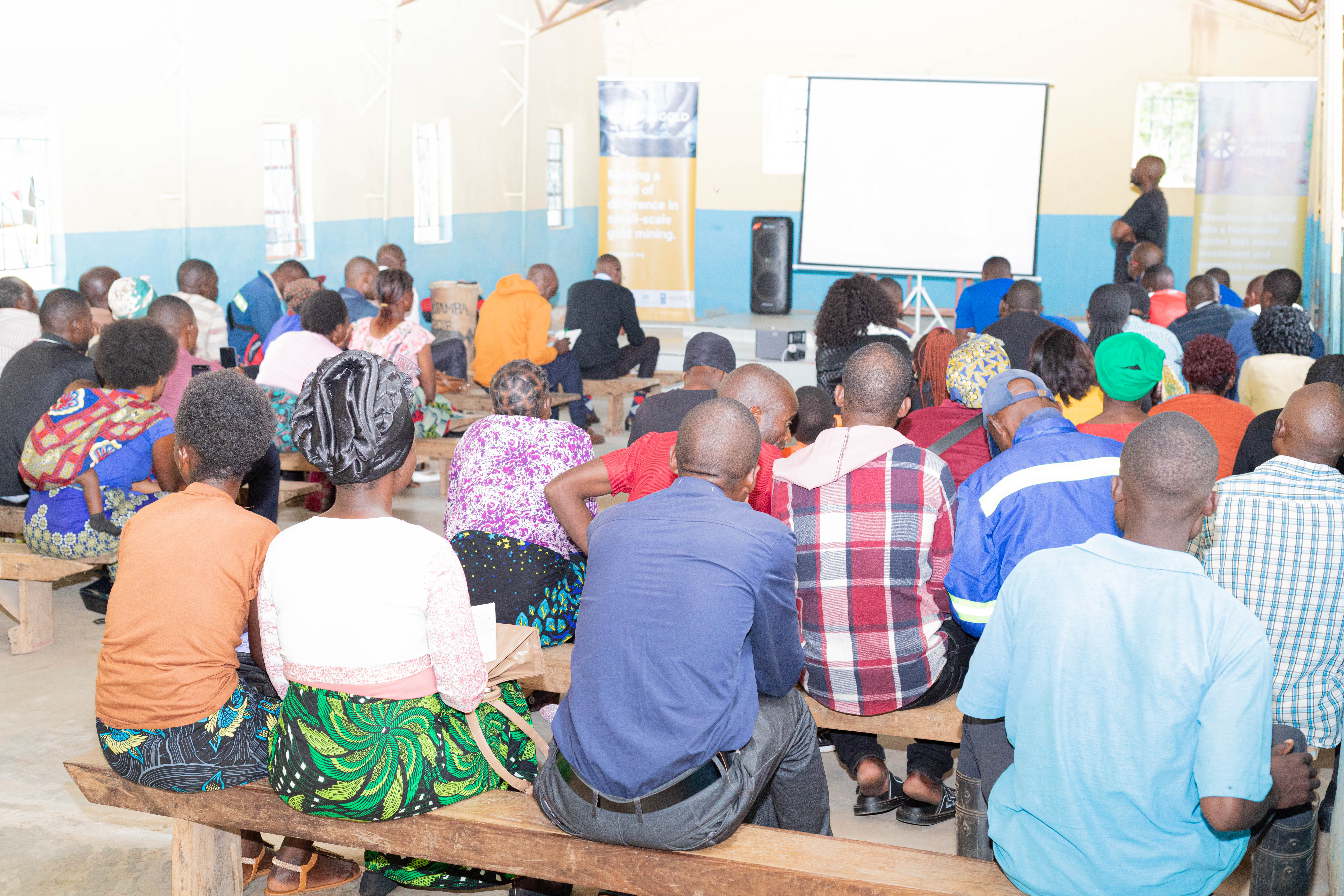 Miners understanding the role of Gender Mapping and Mainstreaming