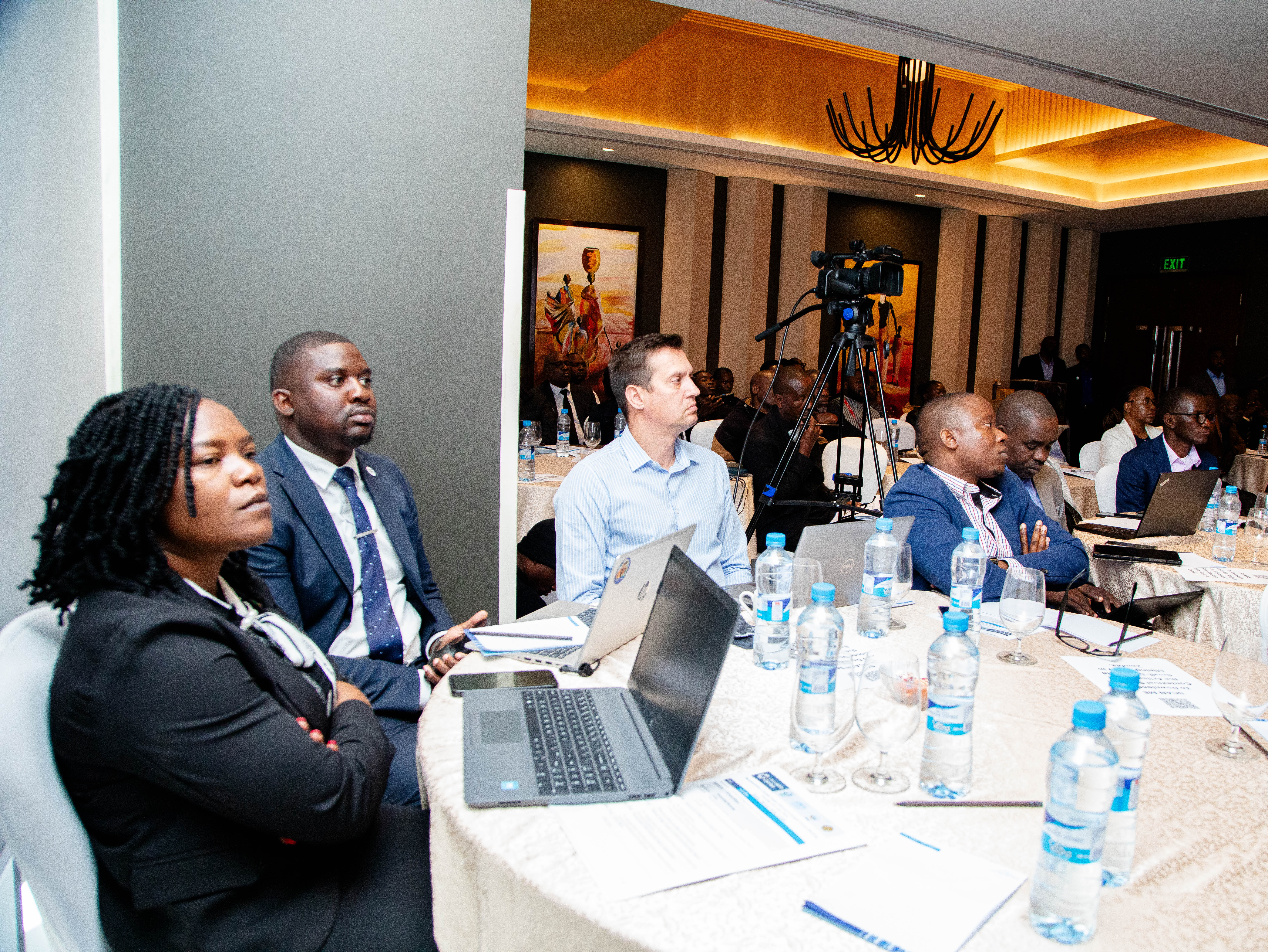 Stakeholders listening in on panel discussions during the Lauch of the Conextual Study 