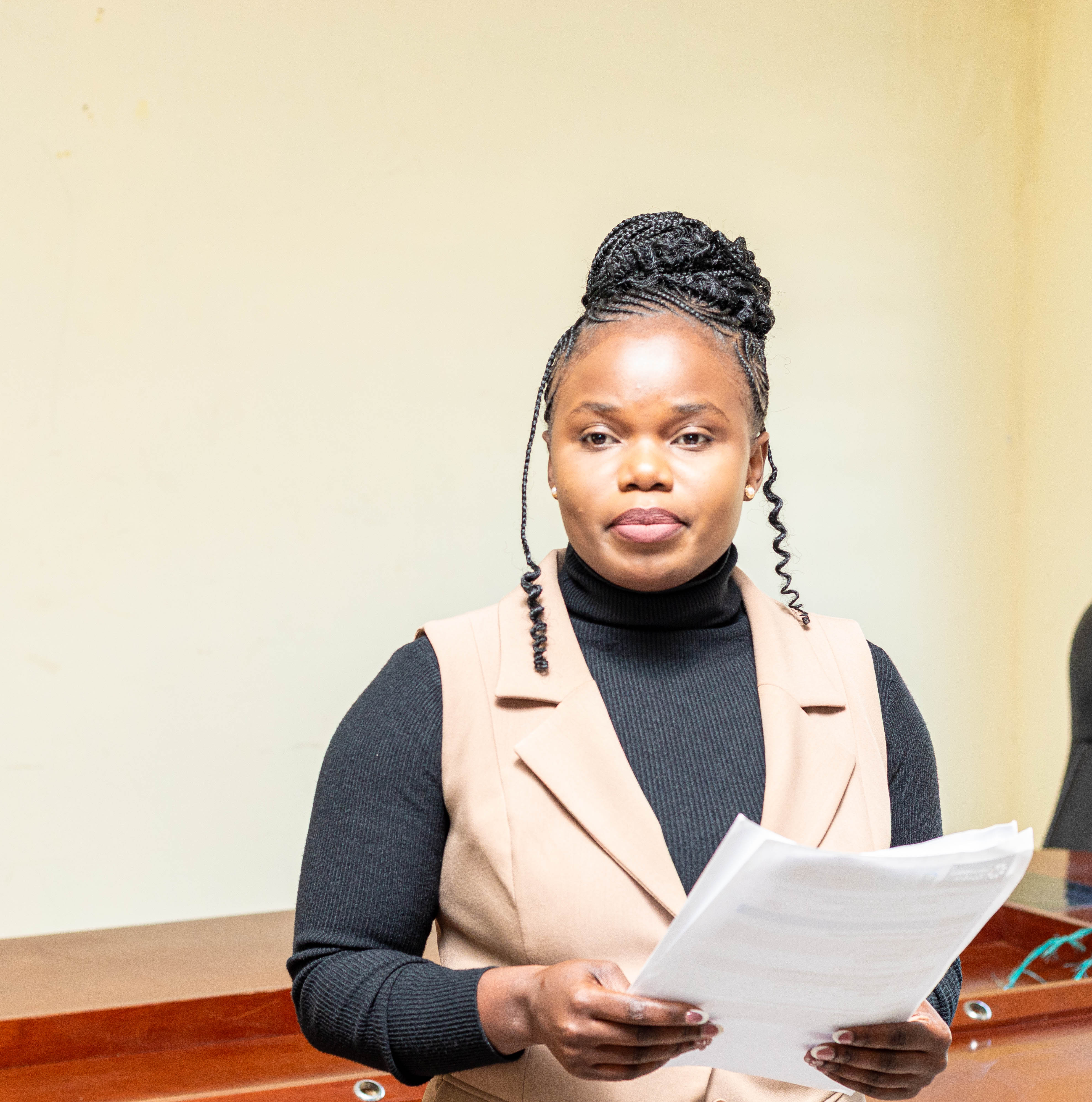 Ms. Rosemary Phiri highlighting the importance of the CASGM and how it  will contribute to improved governance and inclusivity