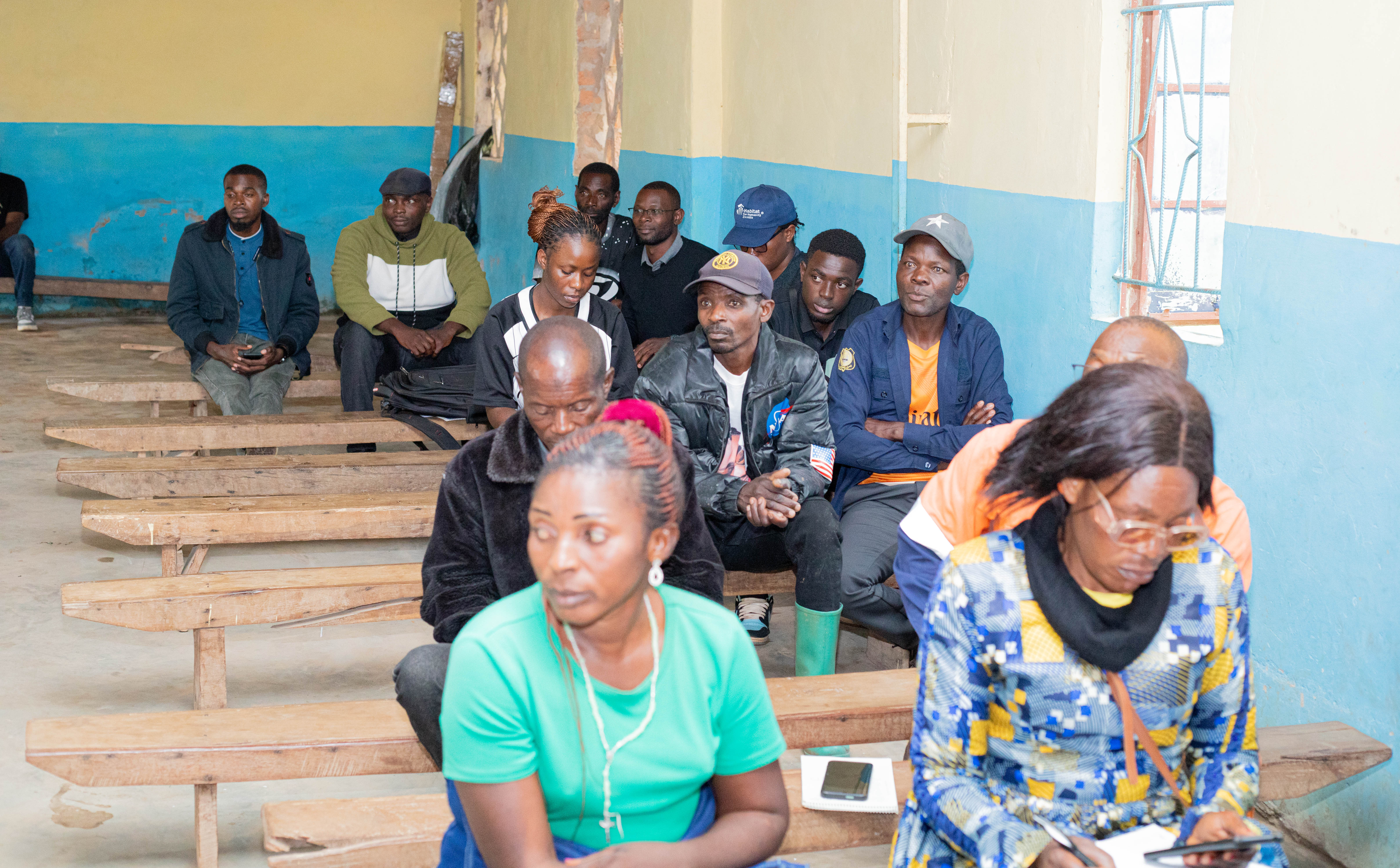 Miners Participating in the Landscape Consultation Meeting
