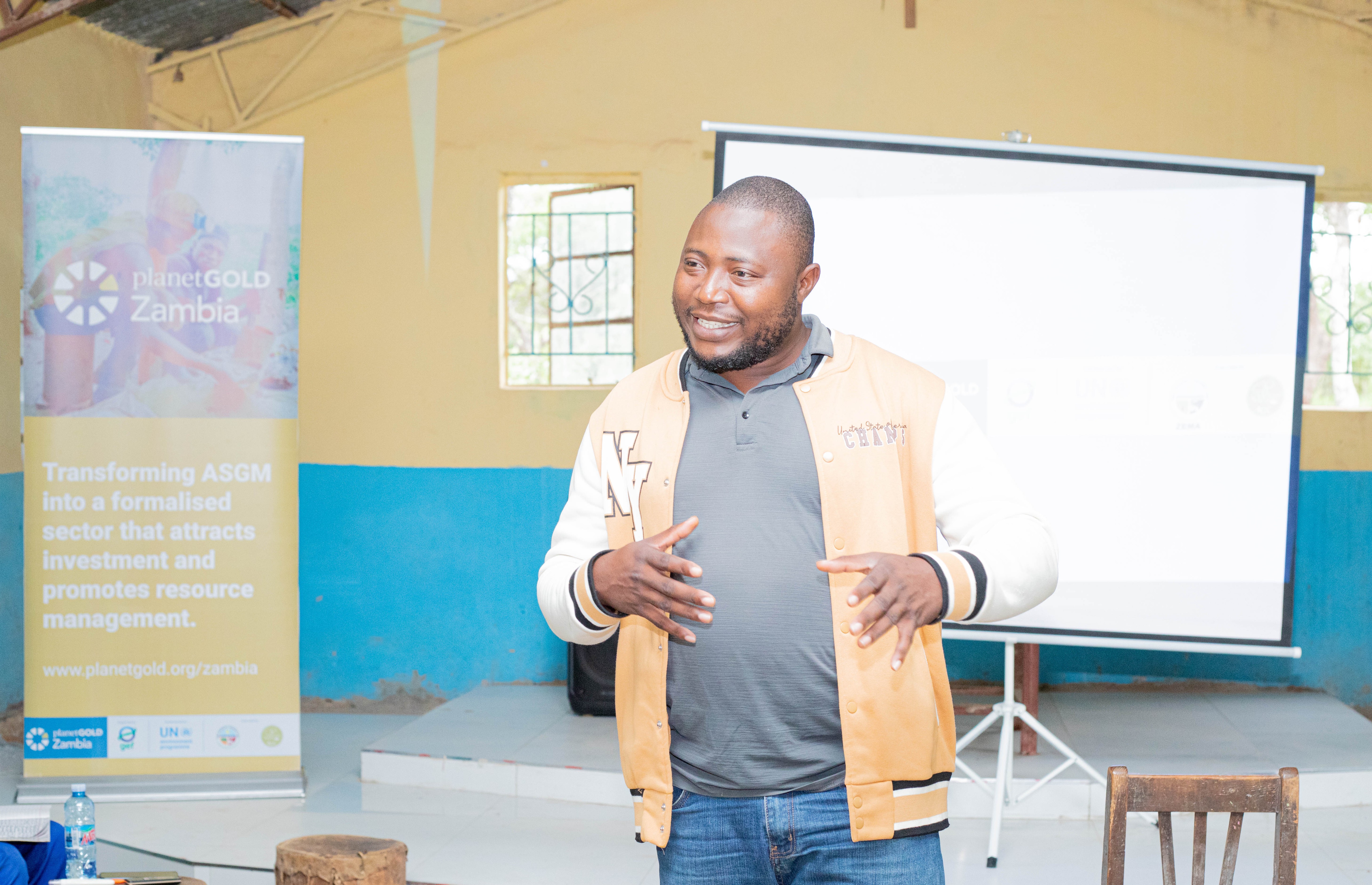 Mr. Mwape Chiti outlining the importance of long term planning