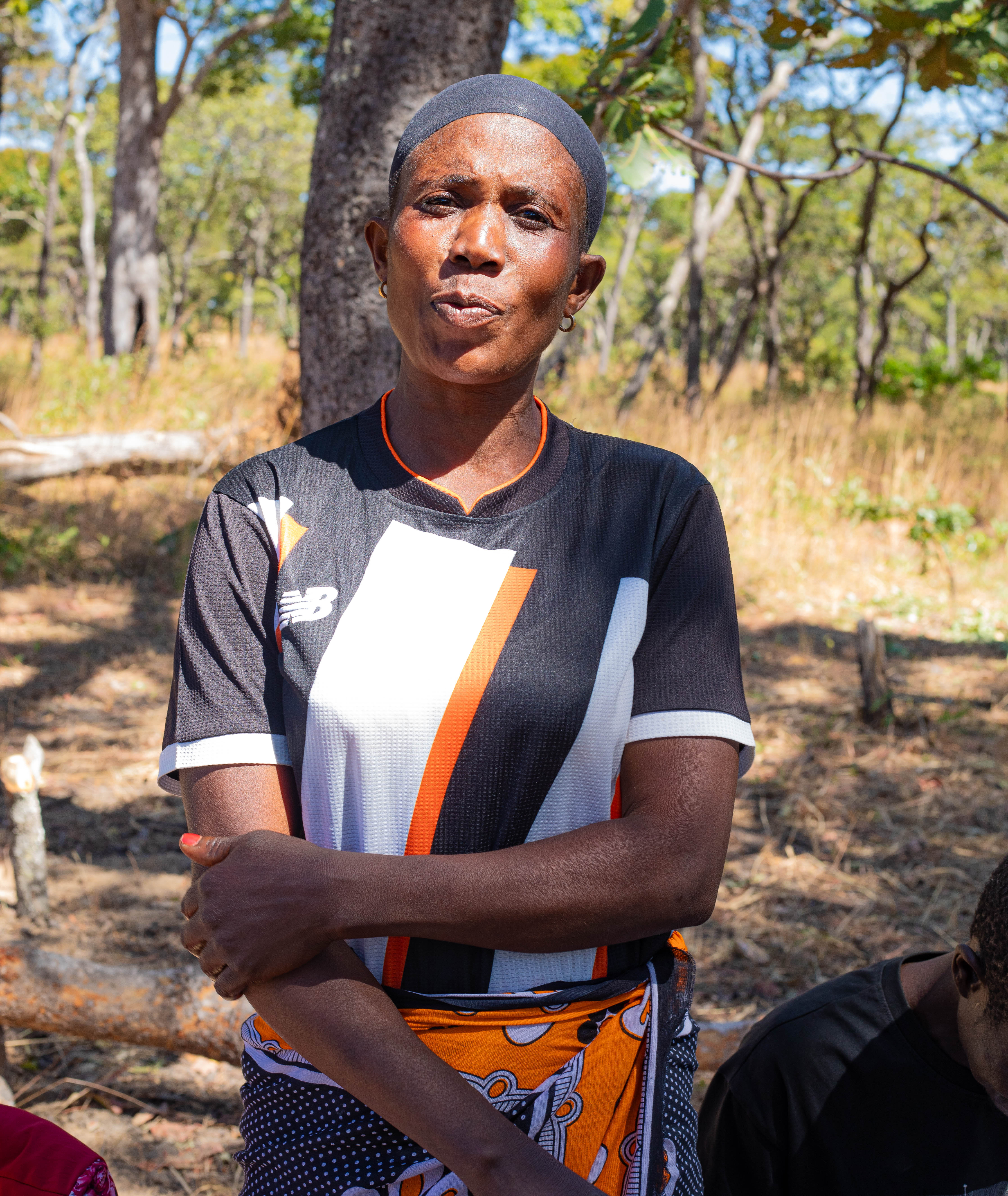 ASGM Miner Helen Kashimilo talking about how residents are being displaced from their own land
