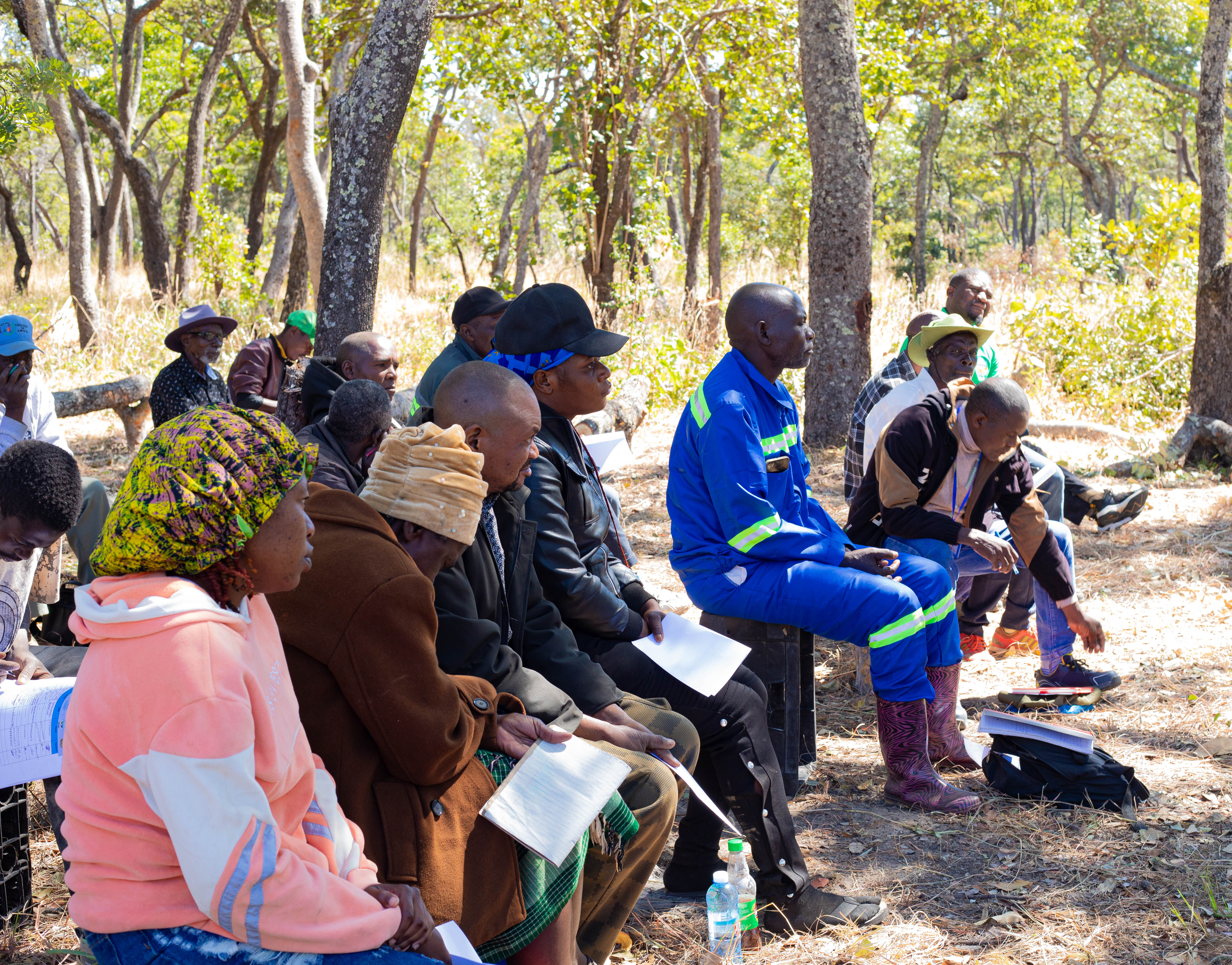 ASGM During the Jurisdiction and Landscape Approach in Mpika at Kanyelele mining site