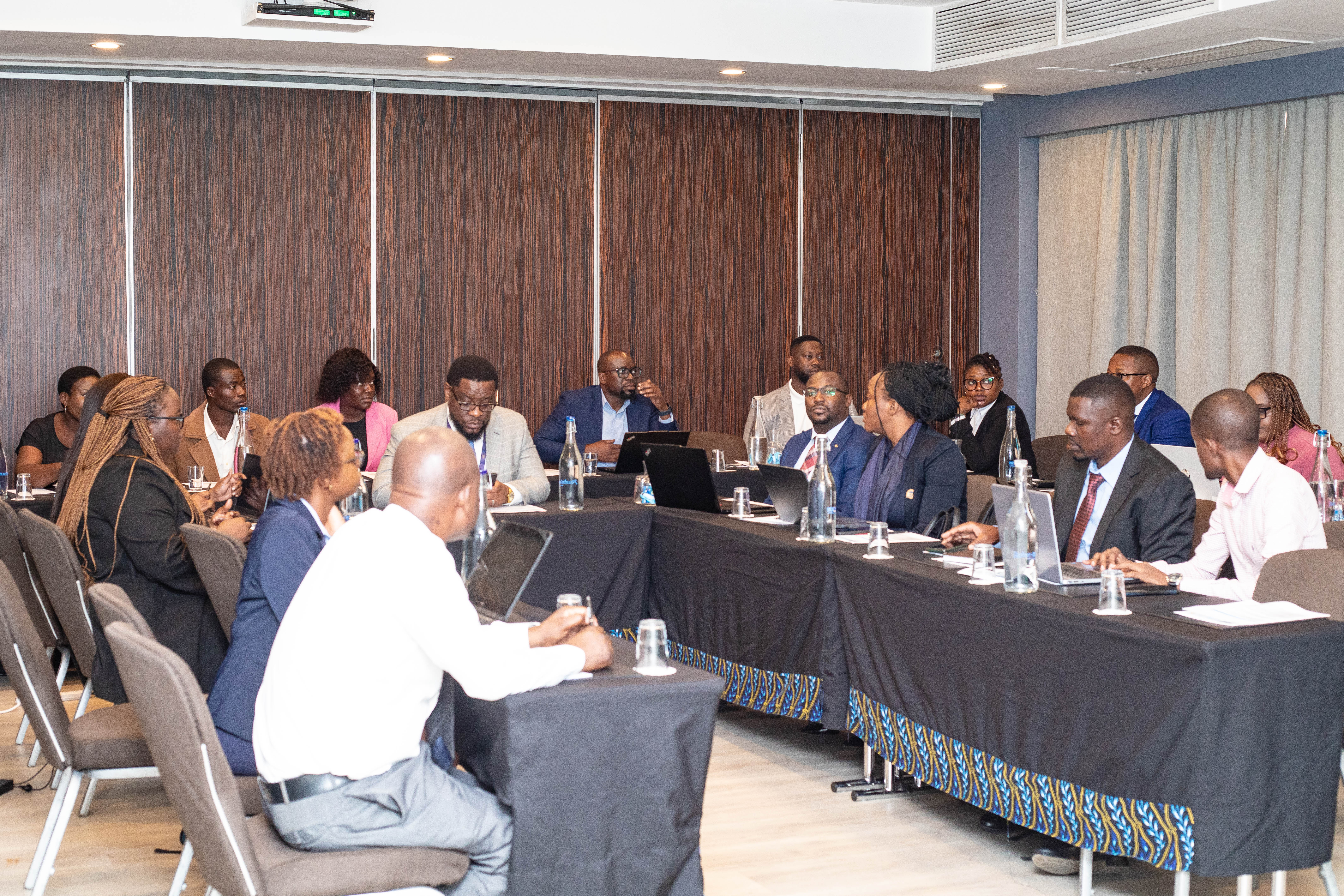 Participants engaging during the Round Table Meeting