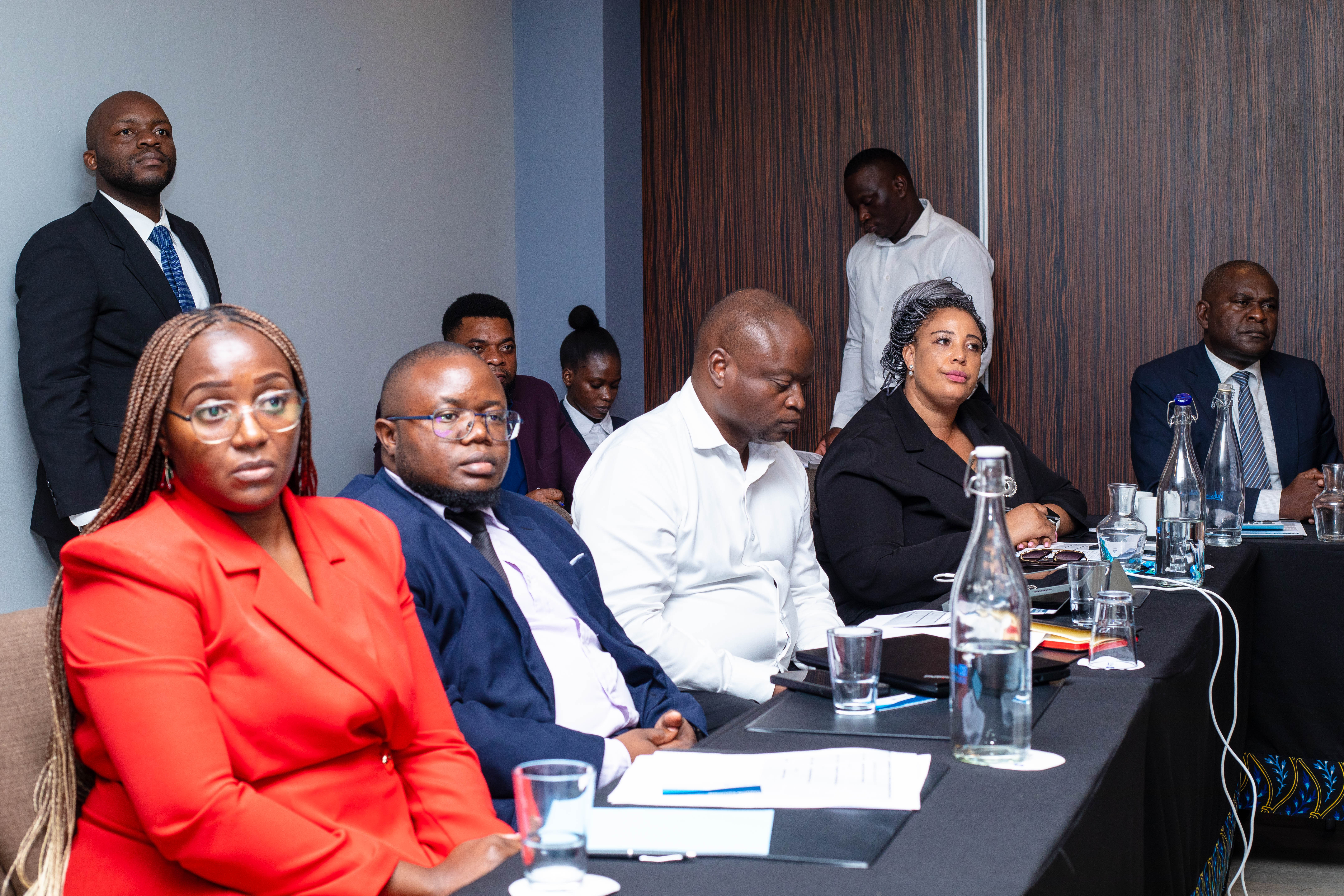 Representatives of various institutions understanding the financial flow model 