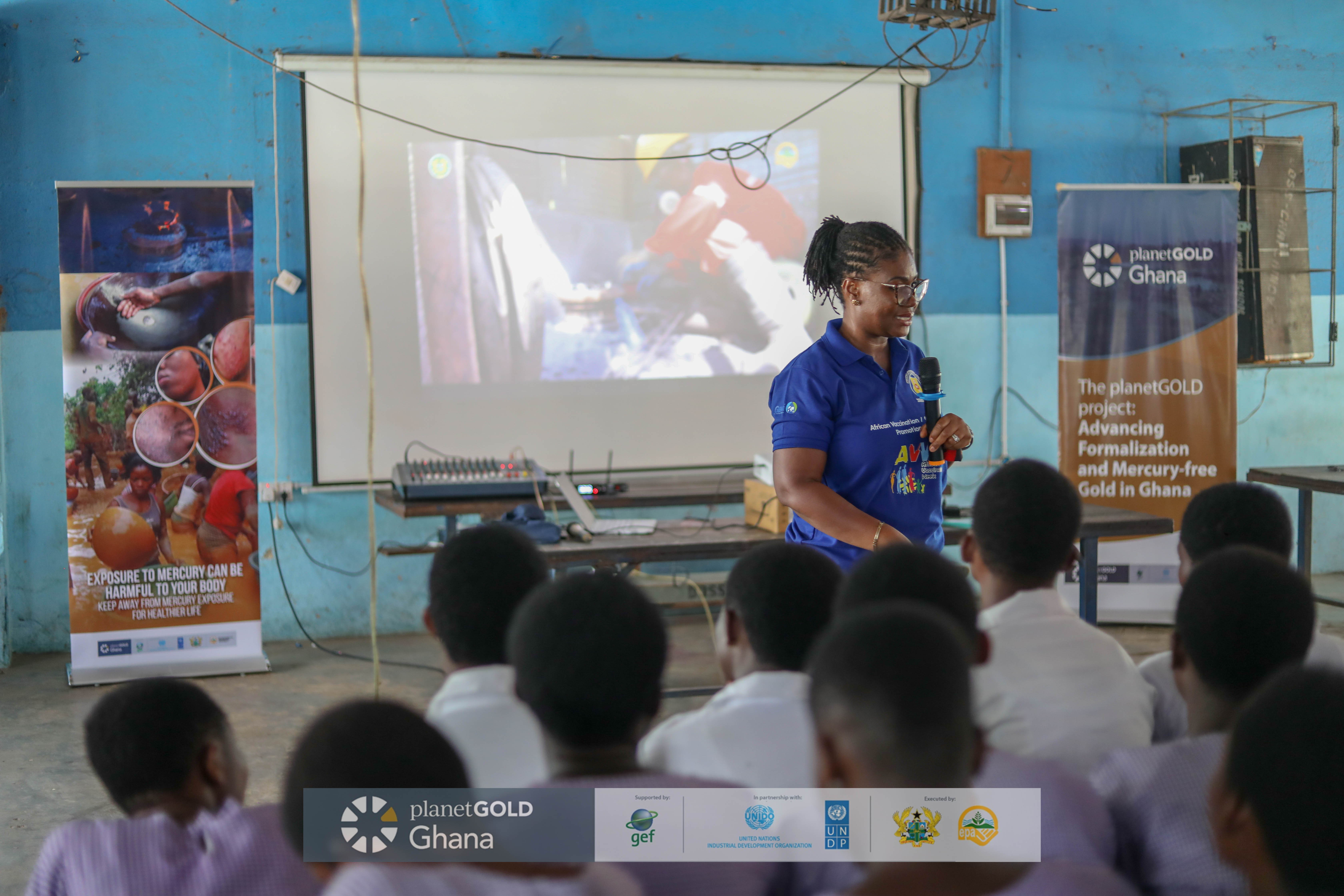 Hg Health Outreach in Seniro High Schools Adansi 2