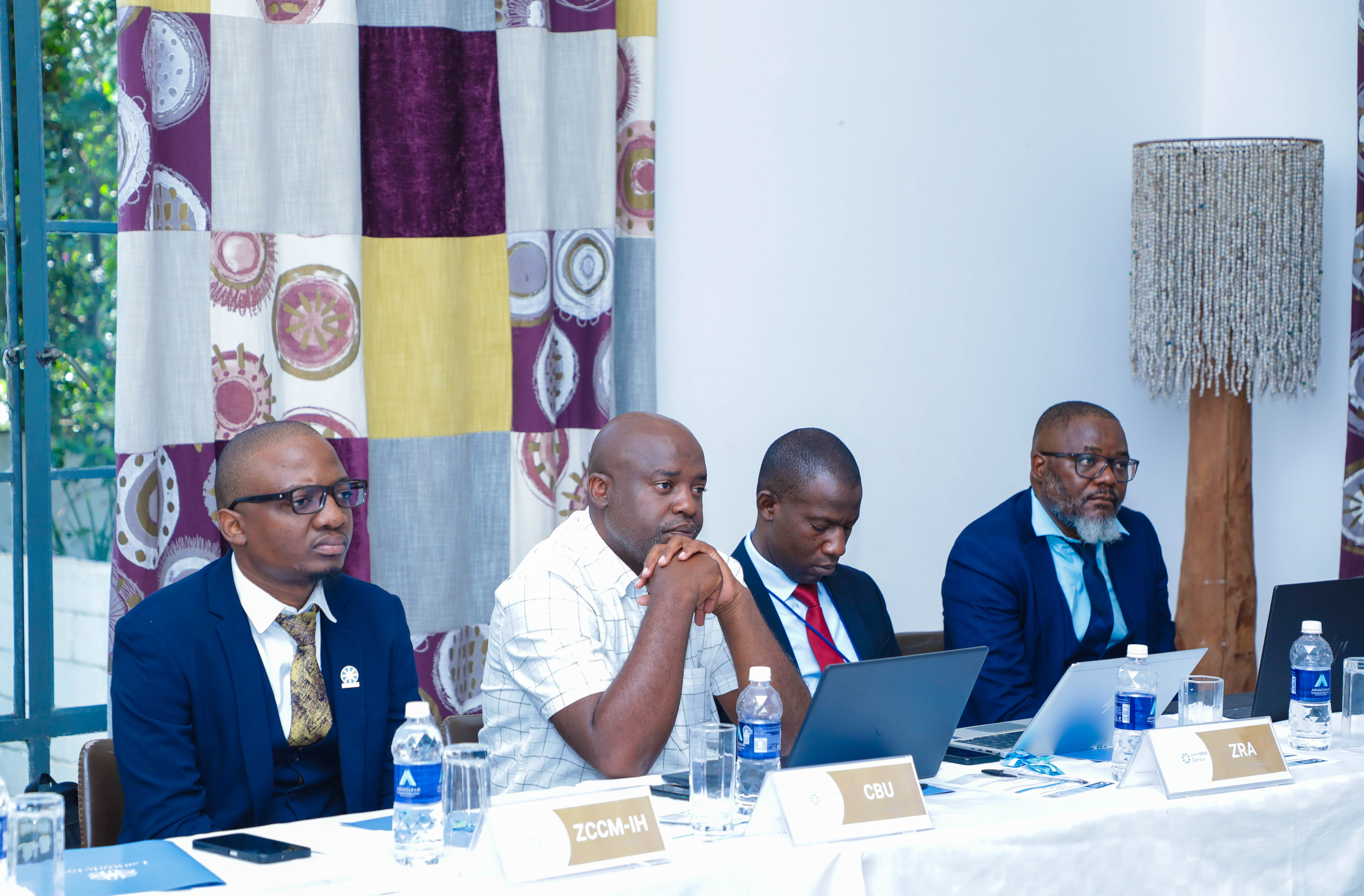 Financial Management Committee members deliberate on the management and sustainability of the proposed fund.