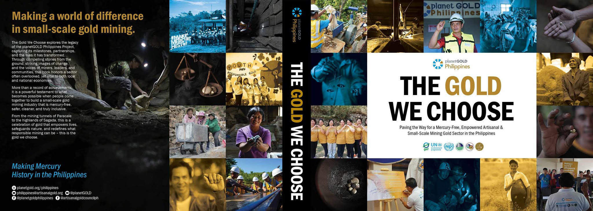 Cover Page of The Gold We Choose: Paving the Way for a Mercury-Free and Empowered Artisanal and Small-Scale Mining Gold Sector in the Philippines