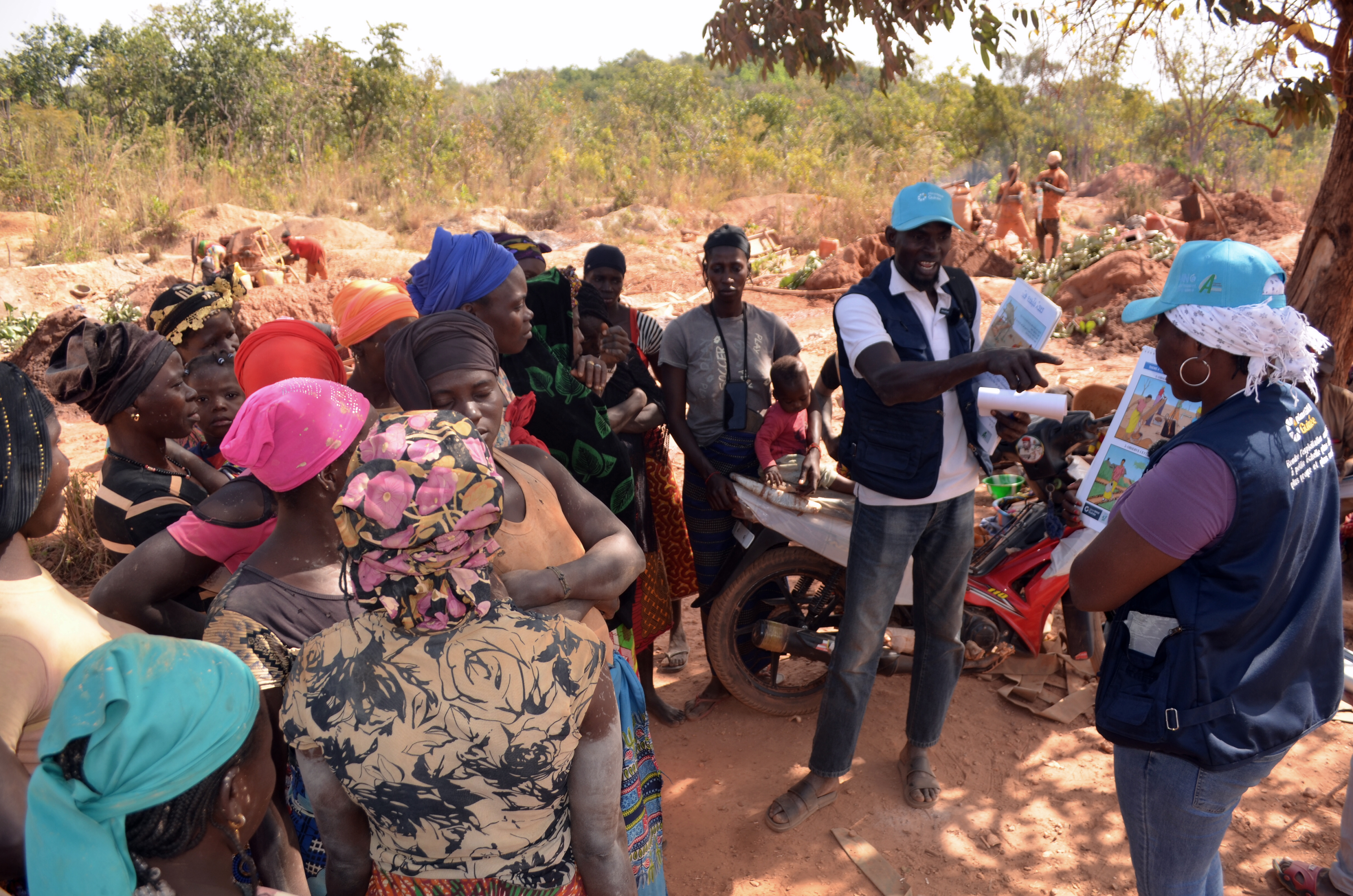 sensibilisation EMAPE Kouroussa- Koumana 