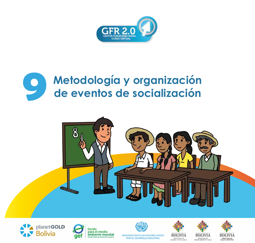 Metodología y organización  de eventos de socialización
