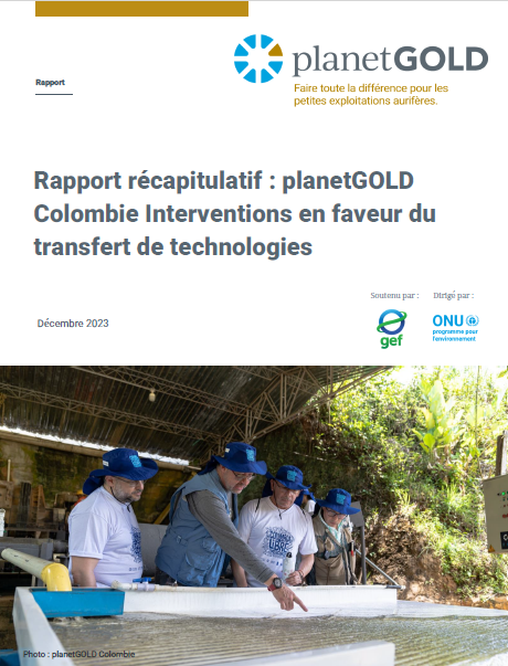 planetGOLD Colombia using shaking table