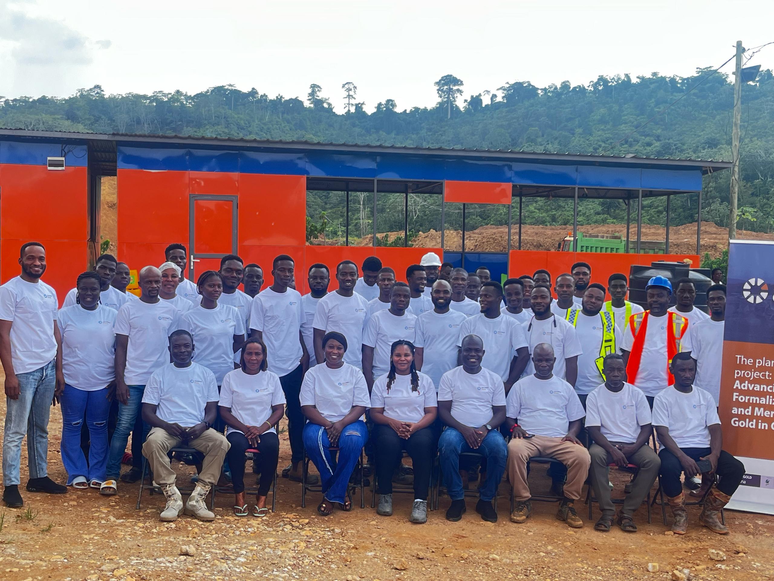planetGOLD Ghana Trains miners 2