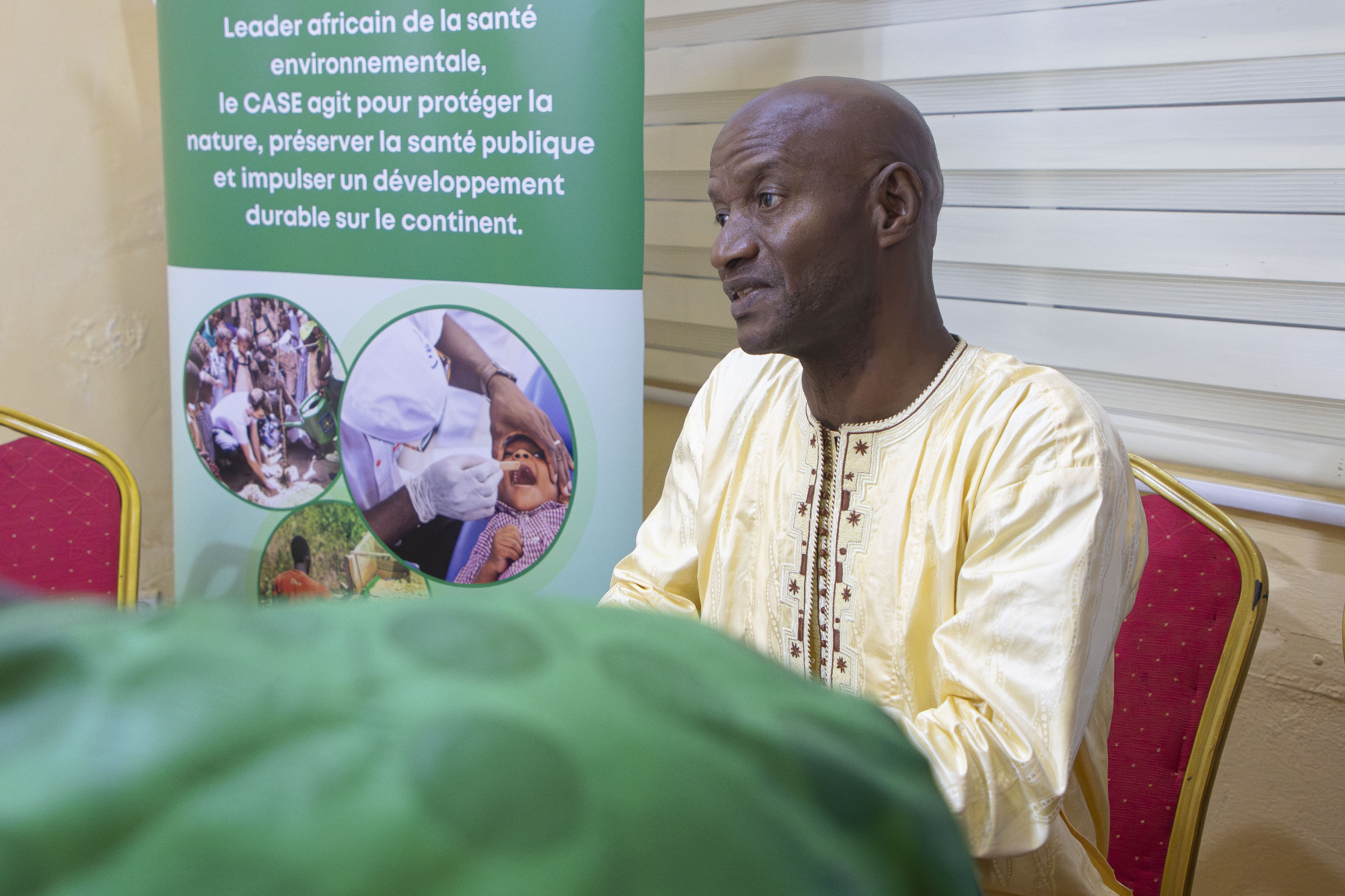 Bangaly Dioumessy, point focal national de la Convention de Minamata
