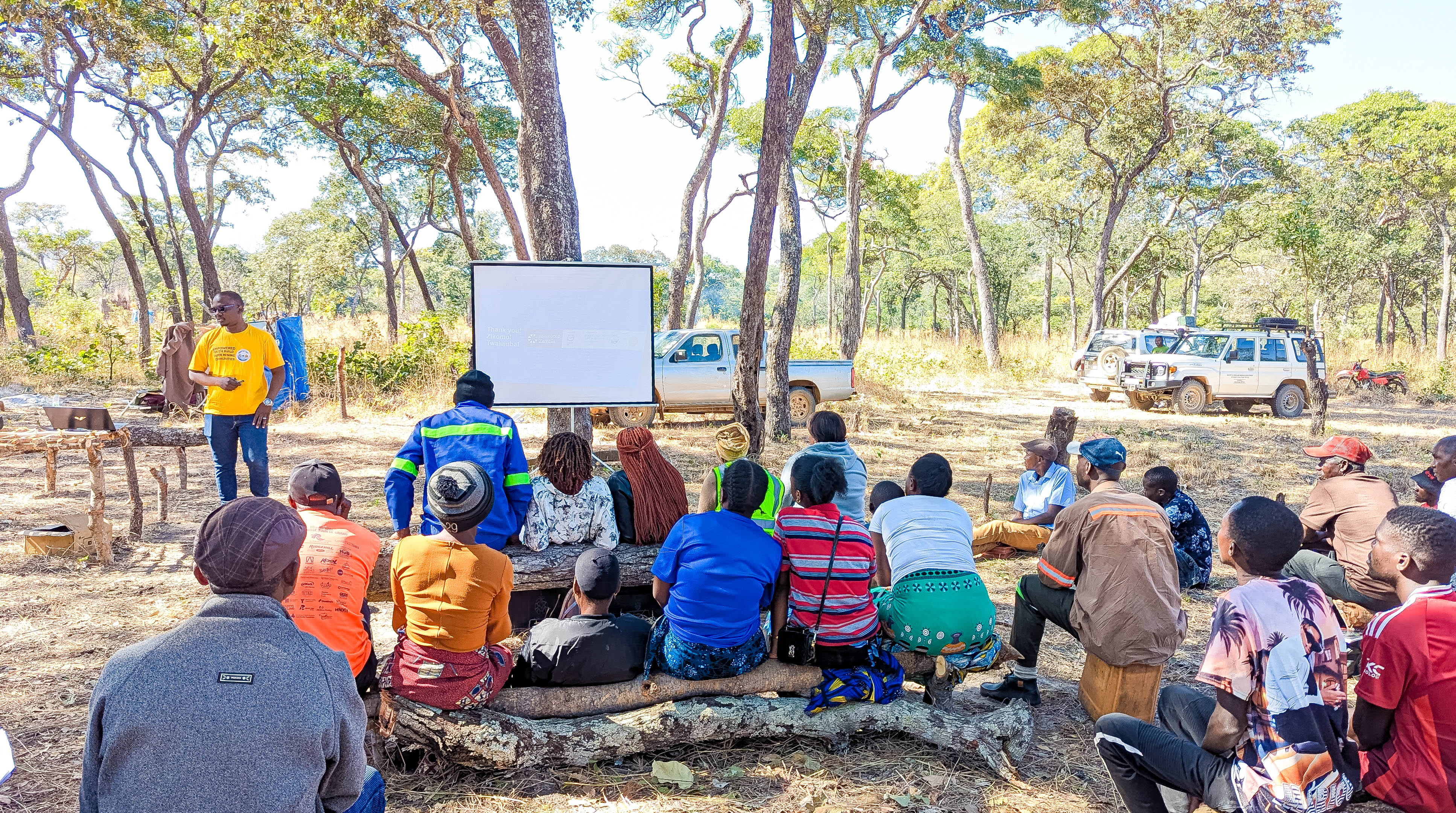 ASGM Miners and other stakeholders during the MFPS training in Mpika