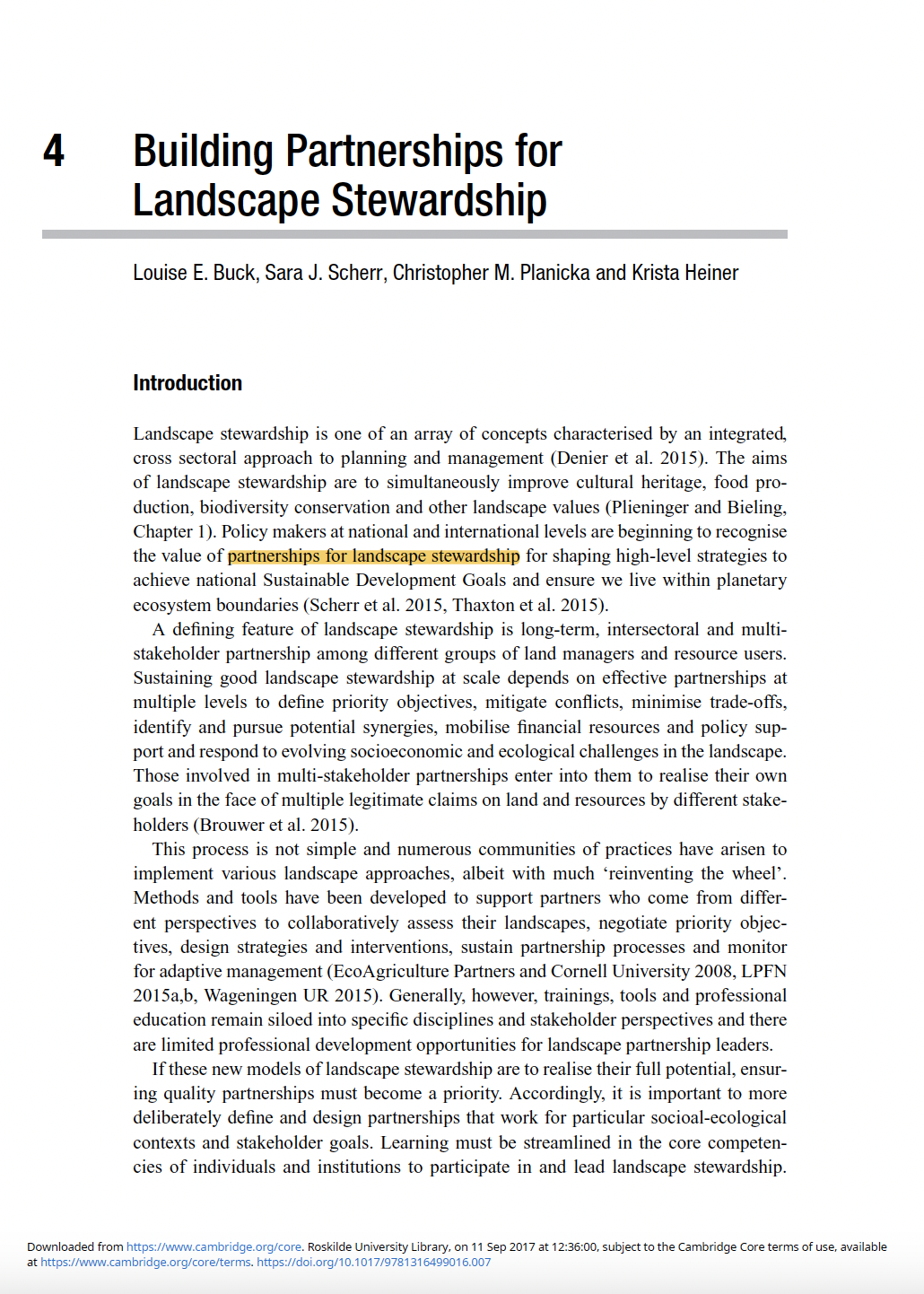 Cover of paper