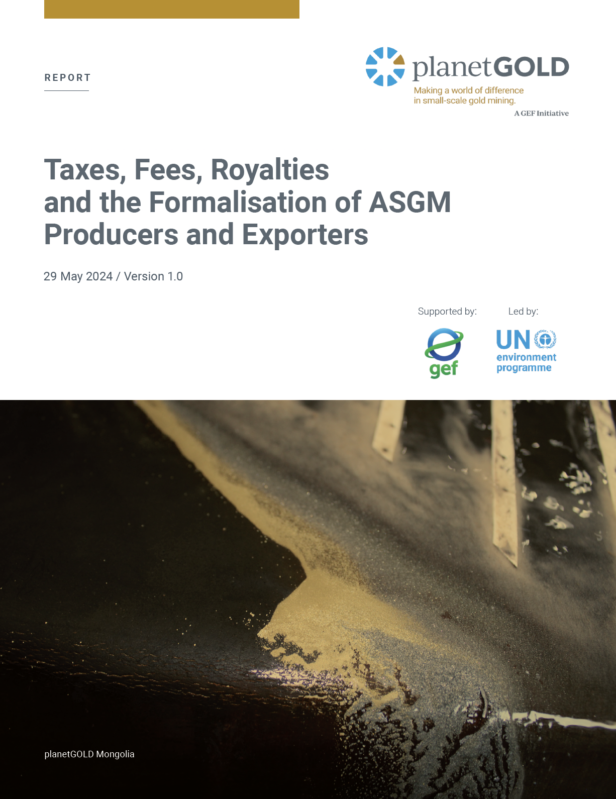 Report cover