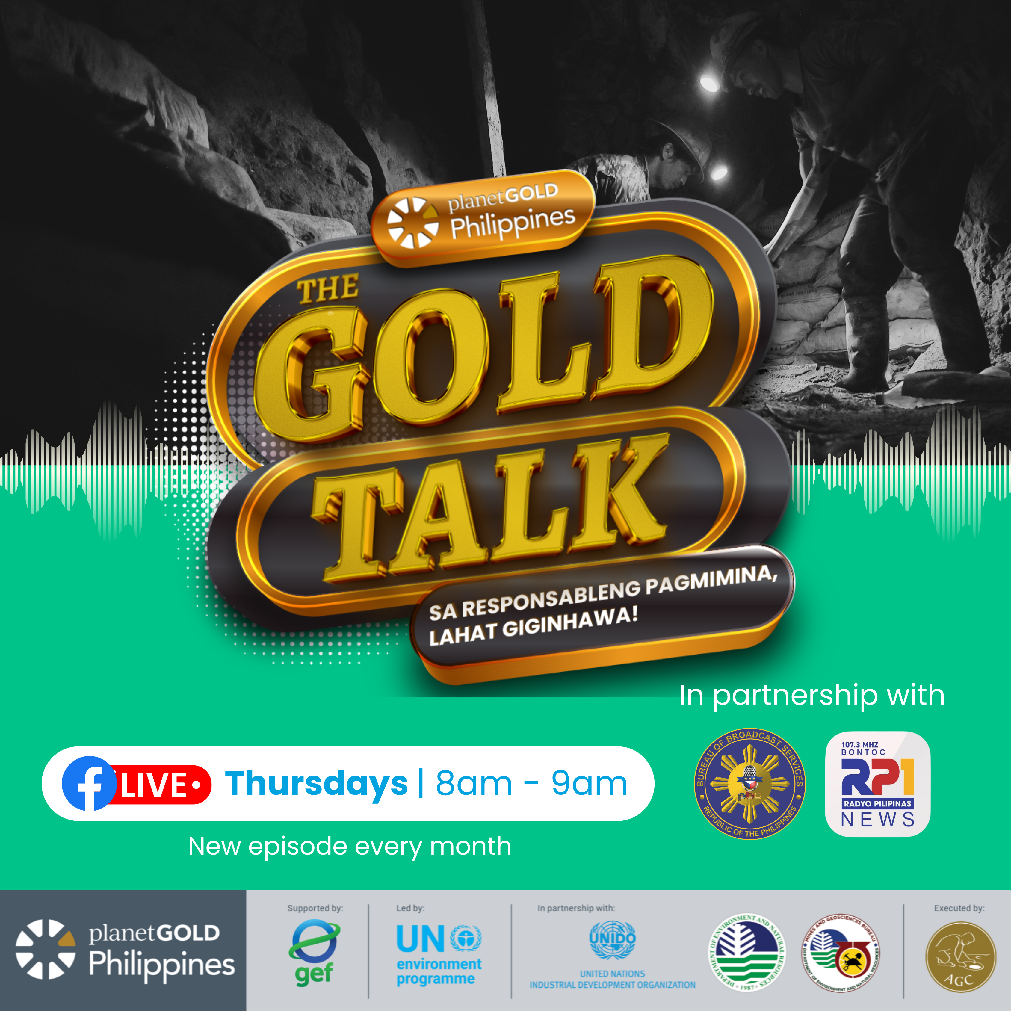 Official poster of The Gold Talk: Sa Responsableng Pagmimina, Lahat Giginhawa - Bontoc Edition (2)