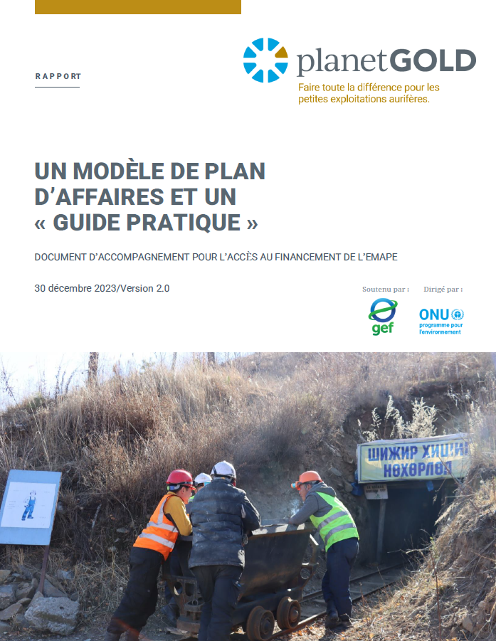 COUVERTURE UN MODÈLE DE PLAN D’AFFAIRES ET UN « GUIDE PRATIQUE »