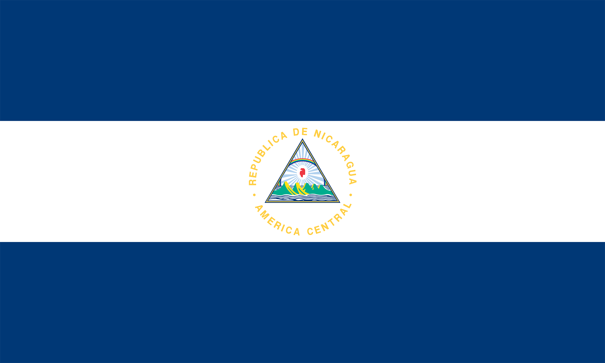 Nicaragua flag 