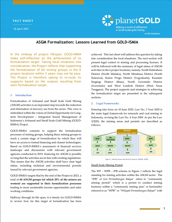 pG Indonesia formalization fact sheet cover