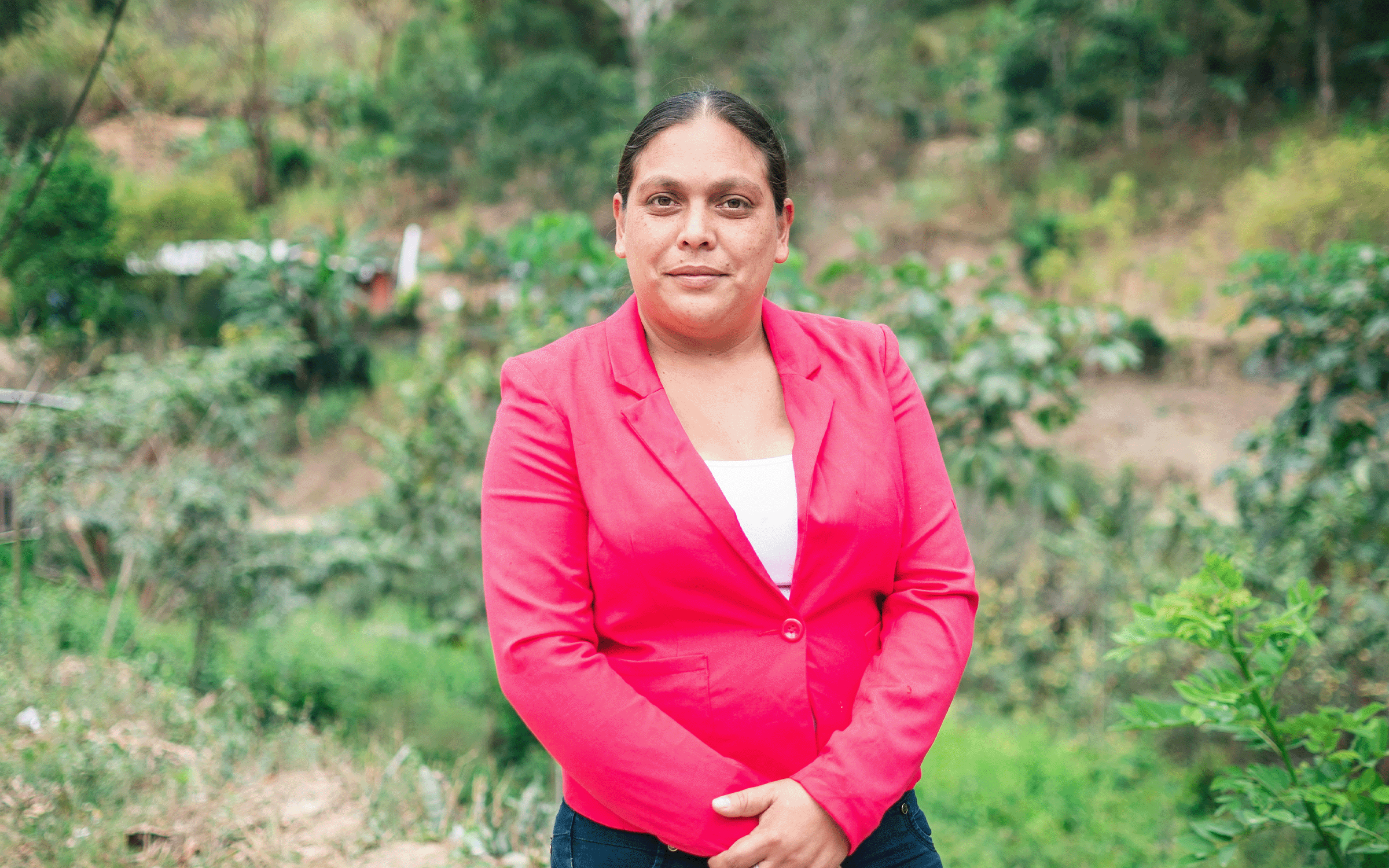 María, junto a su familia, se ha dedicado a la minería toda su vida. 