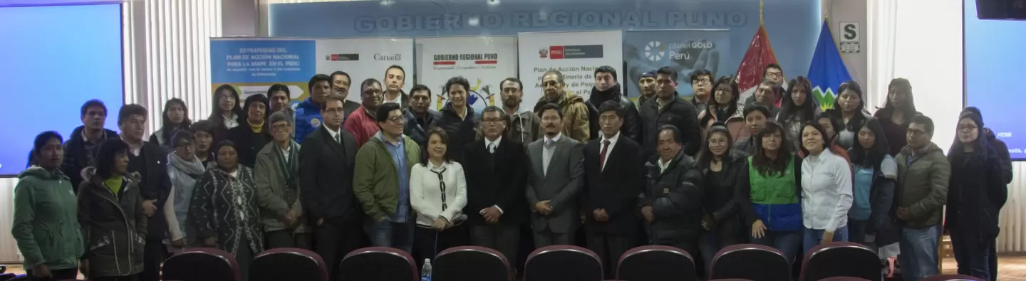 Taller socialización Plan MAPE Puno