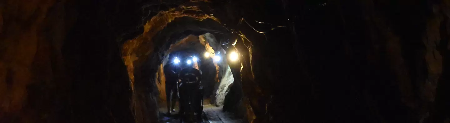 Mine tunnel Ecuador