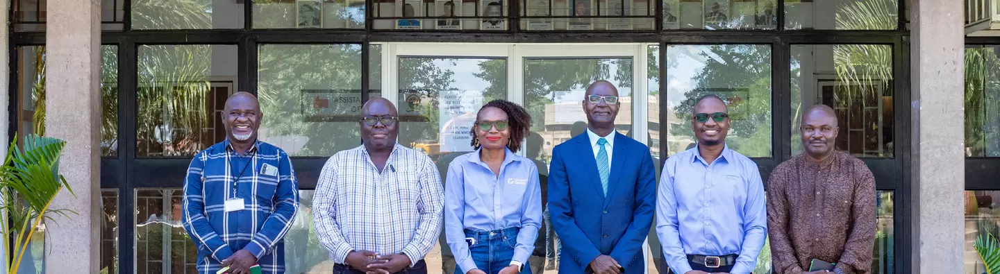 The planetGOLD project team with Unza School of Management