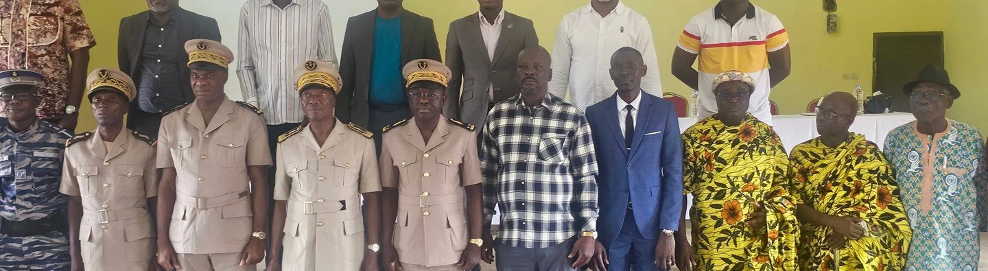 Le projet planetGOLD Côte d’Ivoire accompagne la mise en place du Comité technique local de Bouaflé dans la région de la Marahoué