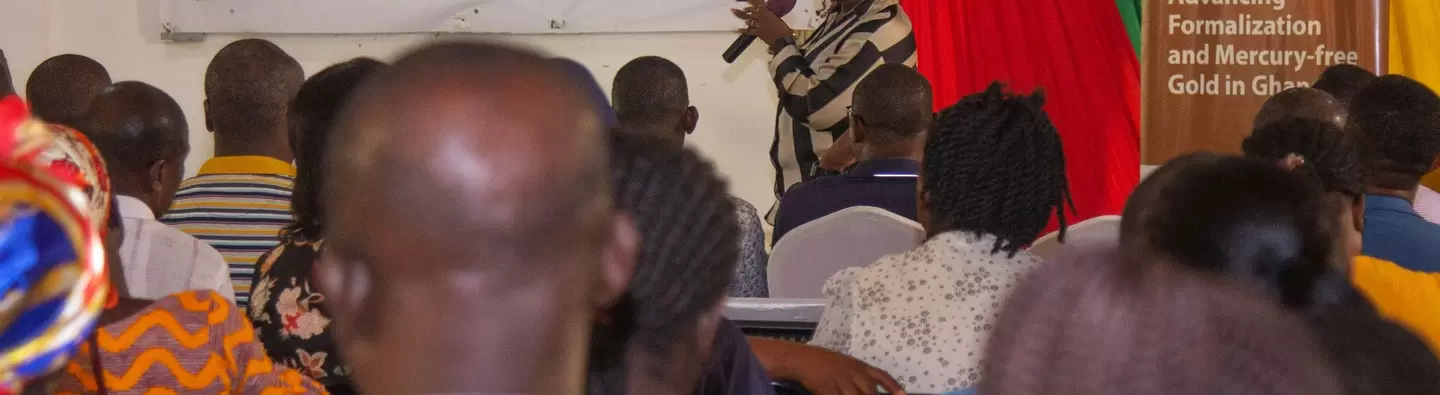 Cross section of participants at the Awareness Creation Workshop