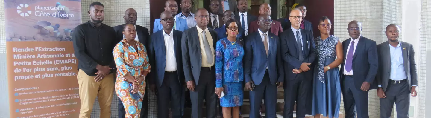 La Session Annuelle 2023 du Comité de Pilotage du projet planetGOLD Côte d’Ivoire :le début d’un nouveau chapitre sur l’EMAPE 
