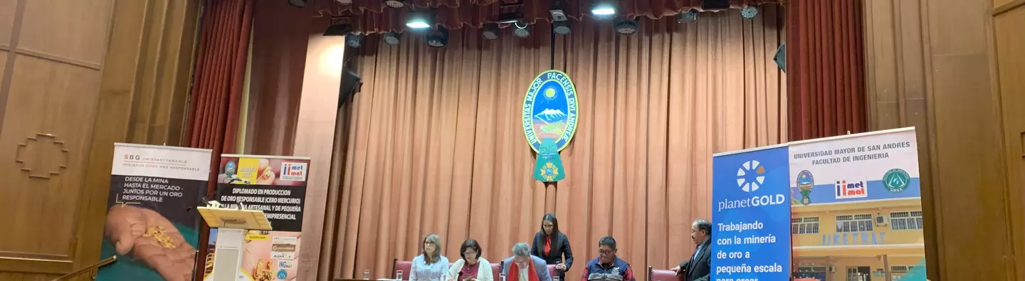 Lanzamiento del diplomado oro responsable