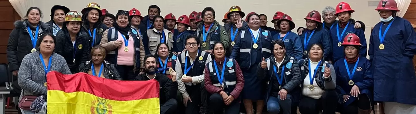 Encuentro presencial de Mujeres Mineras
