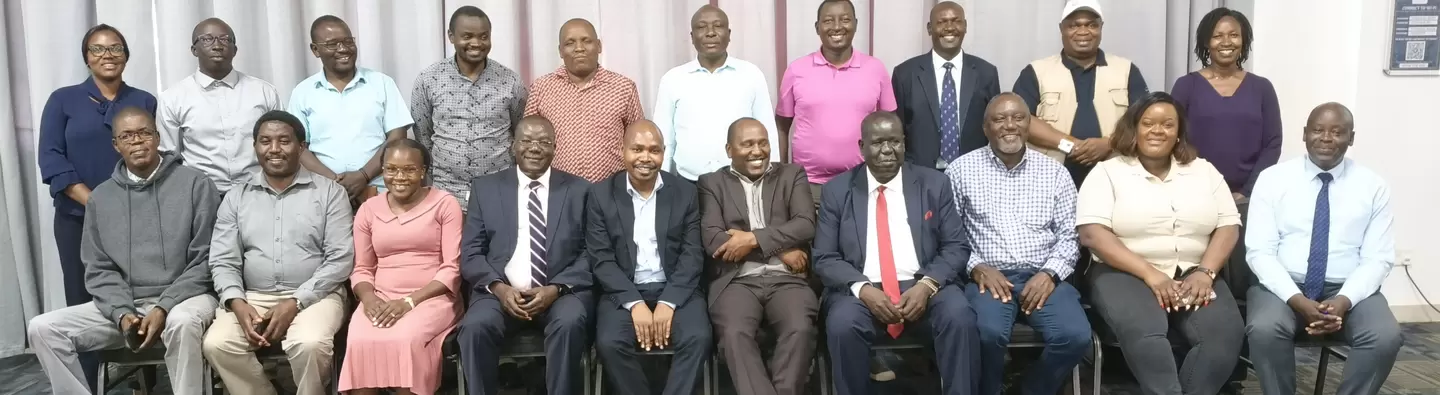 Joint Implementation Committees from Migori, Narok, Kakamega and Vihiga counties in a meeting in Machakos County, Kenya
