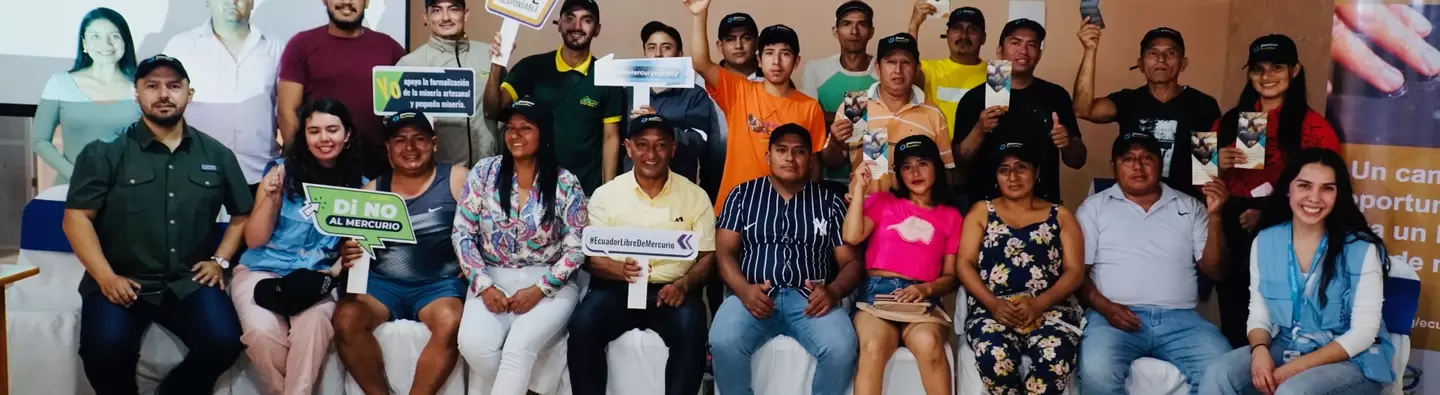 El proyecto PLANET GOLD Ecuador fue socializado en las tres provincias de intervención: Loja, Cotopaxi y Zamora
