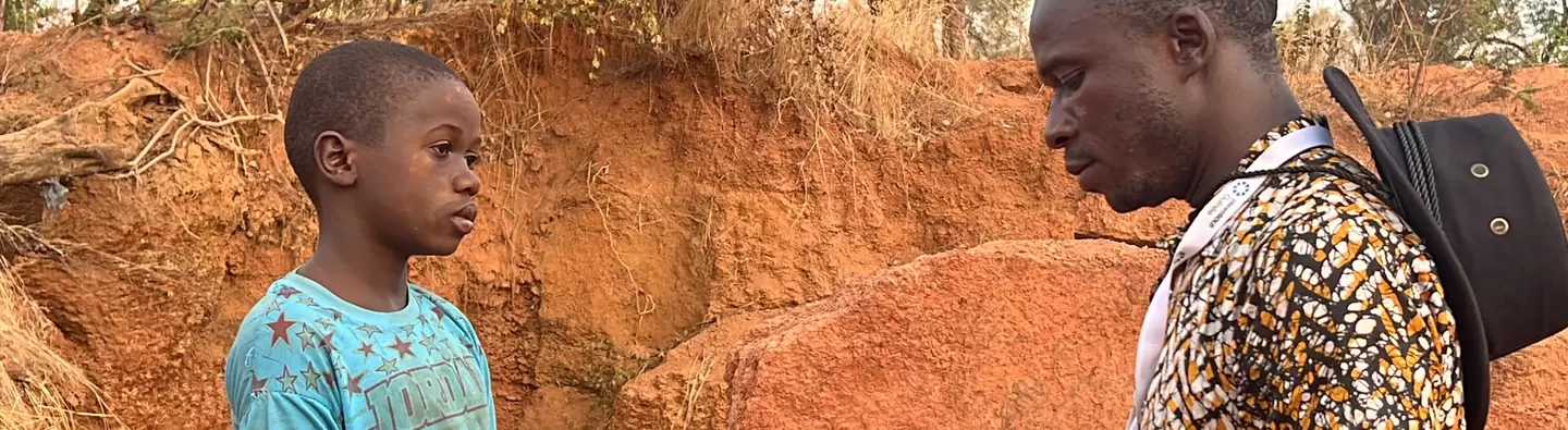 Interview avec un enfant mineur sur le Site de Kitignan 