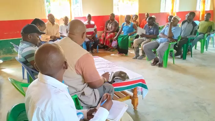 Group formation sensitization in Shinyalu