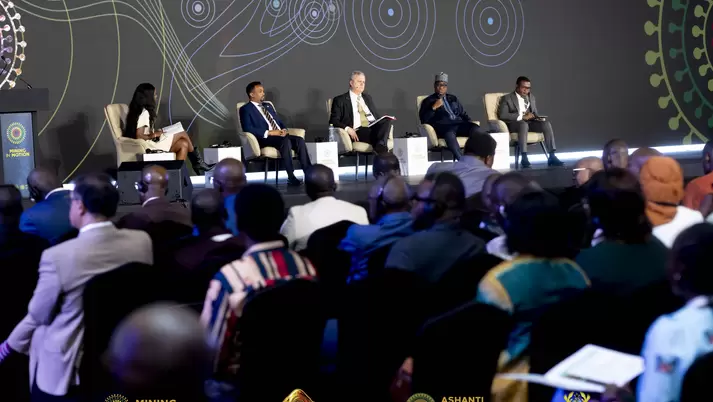 Panelists on stage
