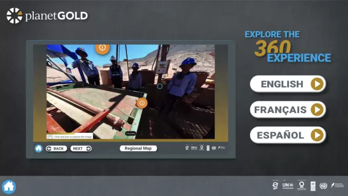 Screen from 360 Experience