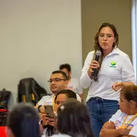 Representante de Gob Antioquia en Encuentro Red de Mujeres