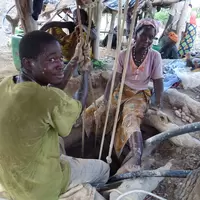 ASGM miners in Burkina Faso