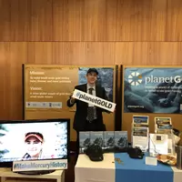 Booth visitor