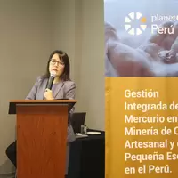 Speaker at workshop