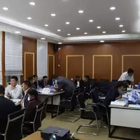 The training program in progress