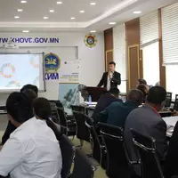 The training program in progress