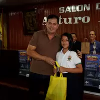 Alcalde y ganadora