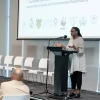 Ingrid Sarabo speaking